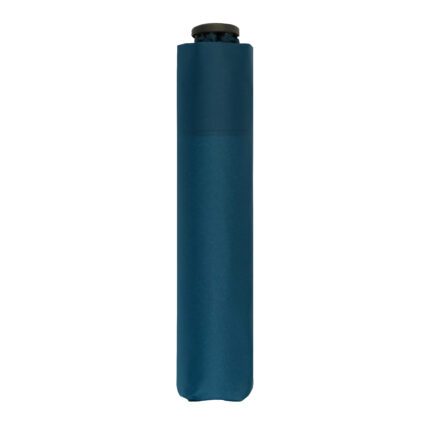 Doppler Zero 99 paraplu - Crystal blue opvouwbaar dicht