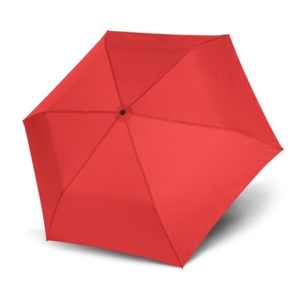 Doppler Zero 99 paraplu - Fiery red opvouwbaar open