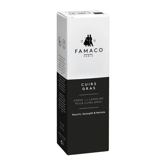 Famaco Oiled Leather Cream | Geolied leer verzorgen zwart