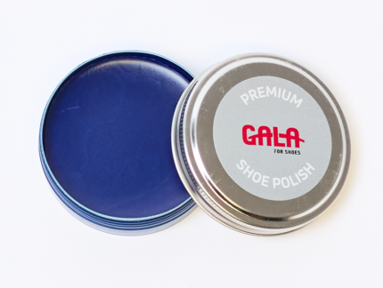 GALA Premium Shoe Polish 50 ml | Schoenpoets glad leer donkerblauw