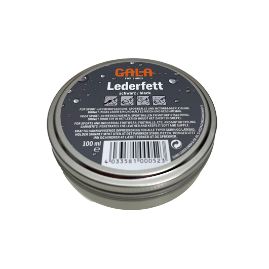 GALA ledervet | Leer vetten en beschermen zwart