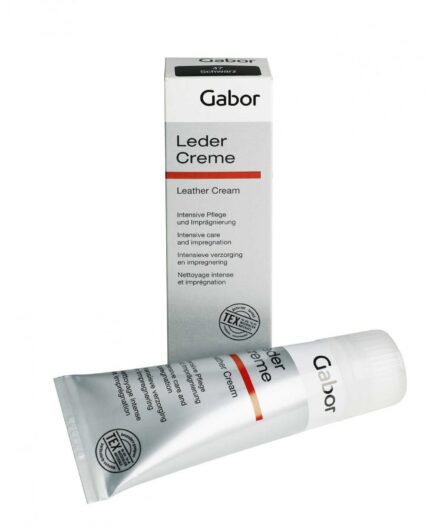 Gabor Ledercrème 75 ml | Glad leer op kleur lichtbruin voorkant