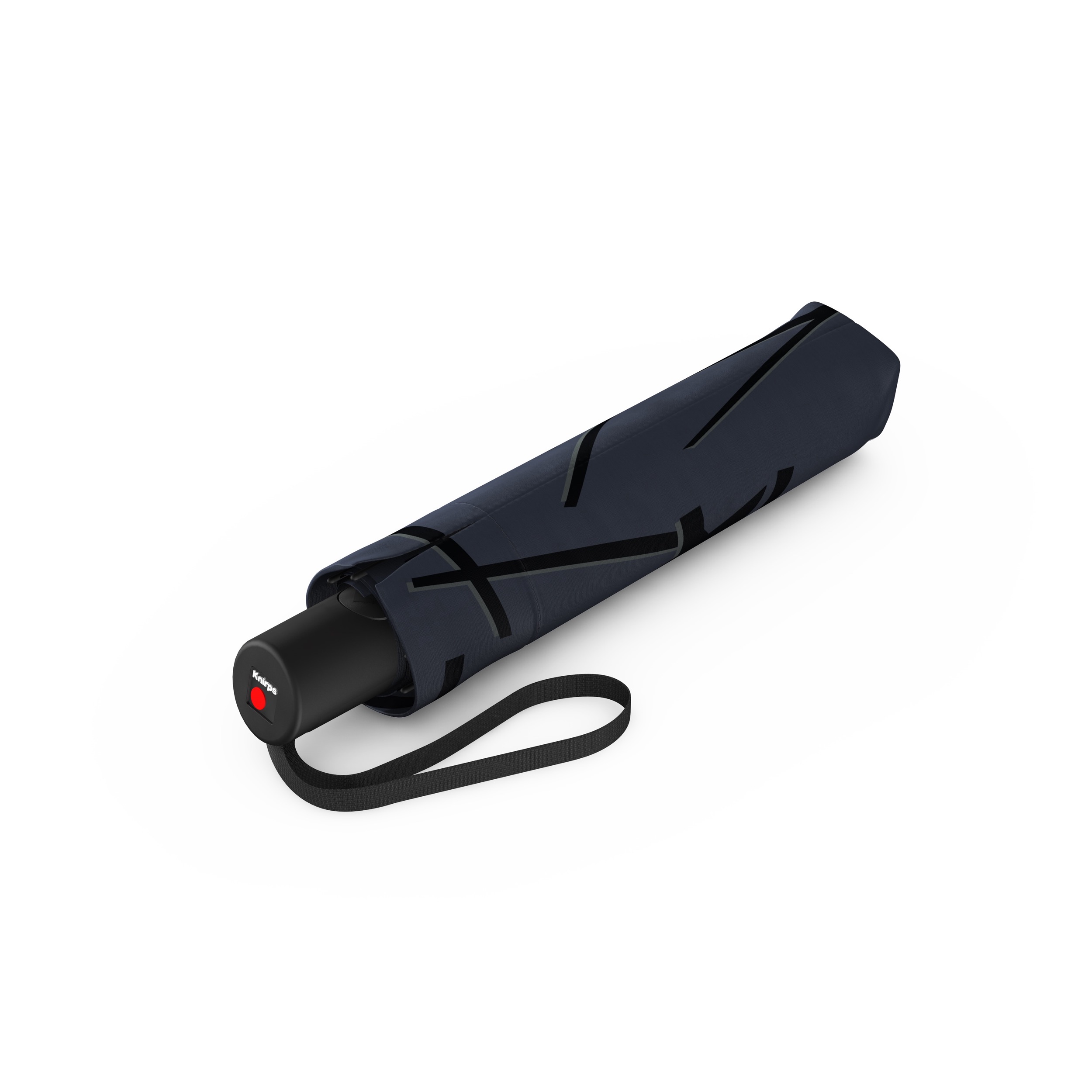 Knirps A.200 Medium Duomatic paraplu combat navy dicht