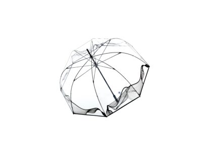 Knirps C.760 Stick Transparent paraplu lilith open
