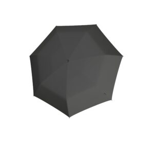 Knirps T.020 Small Manual paraplu dark grey open