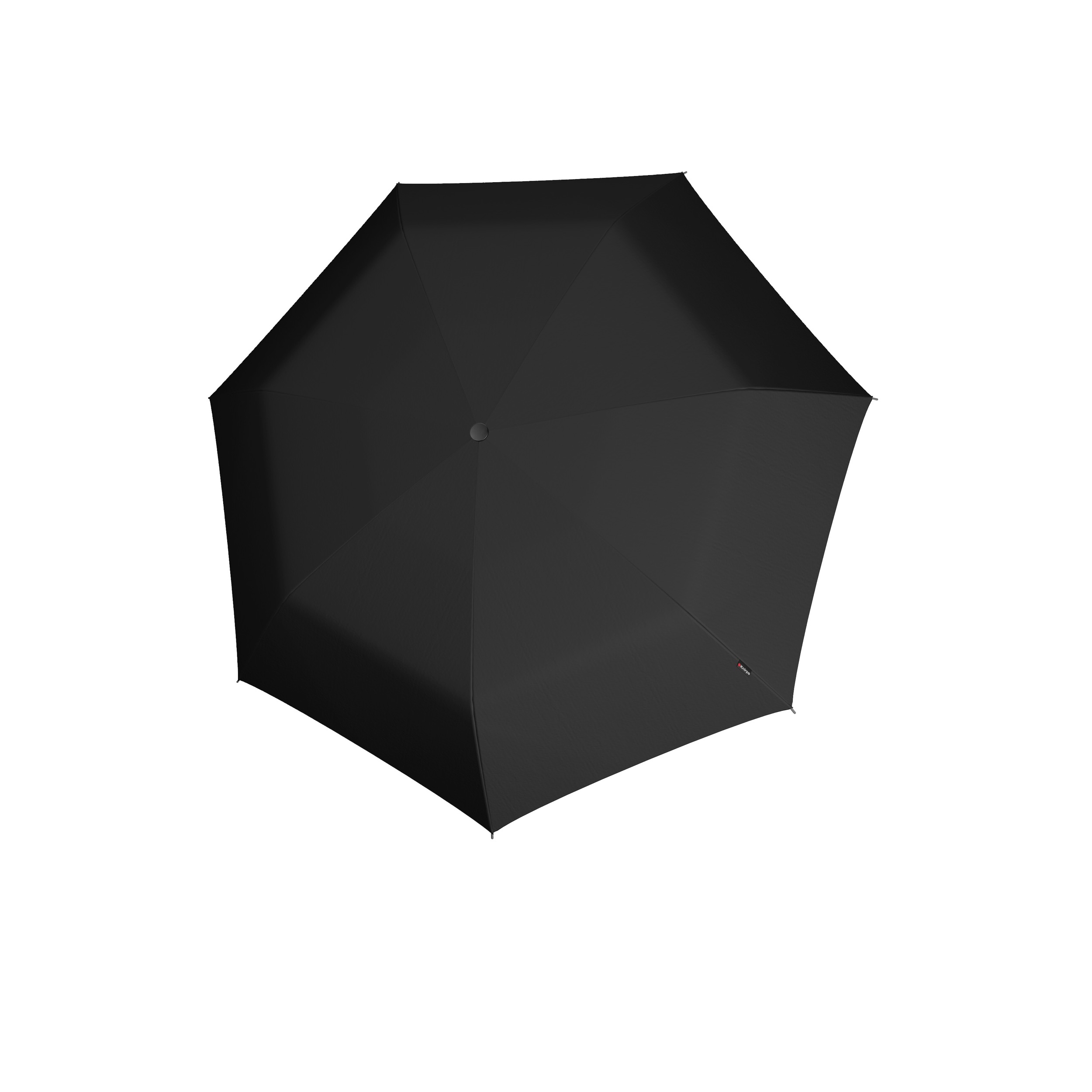 Knirps T.020 Small Manual paraplu zwart open