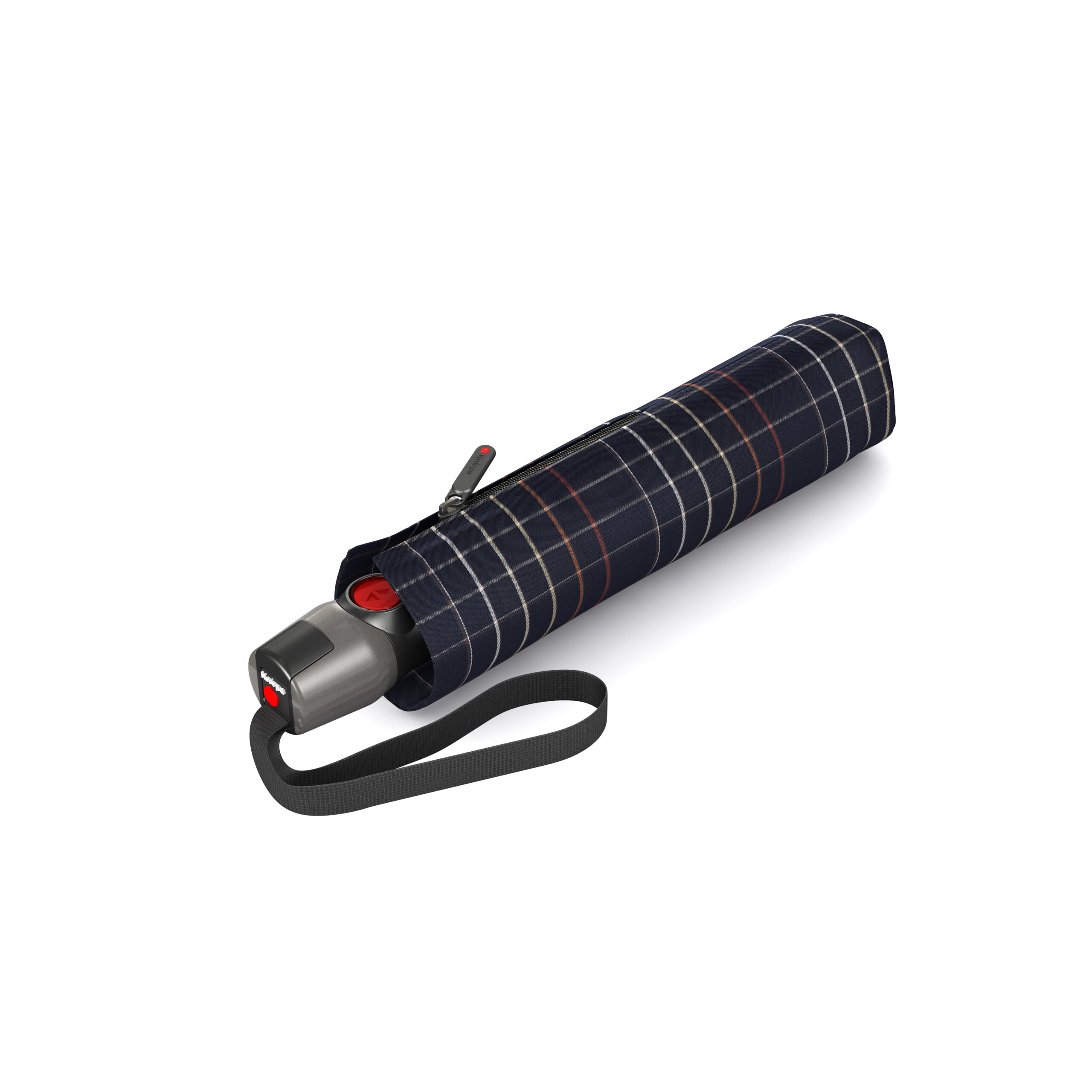 Knirps T.200 Duomatic paraplu | Automatische stormparaplu check black dicht