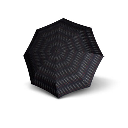 Knirps T.200 Duomatic paraplu | Automatische stormparaplu check black open