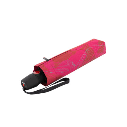 Knirps T.200 Duomatic paraplu | Automatische stormparaplu garden scarlet dicht
