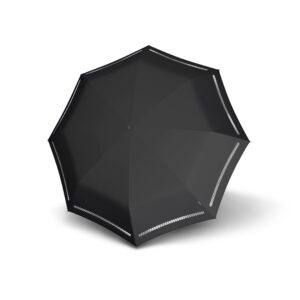 Knirps T.200 Duomatic paraplu | Automatische stormparaplu reflective black open