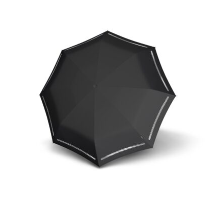 Knirps T.200 Duomatic paraplu | Automatische stormparaplu reflective black open