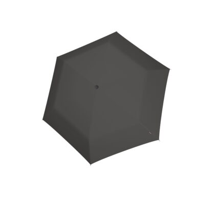 Knirps U.200 Ultra Light Duomatic paraplu dark grey open