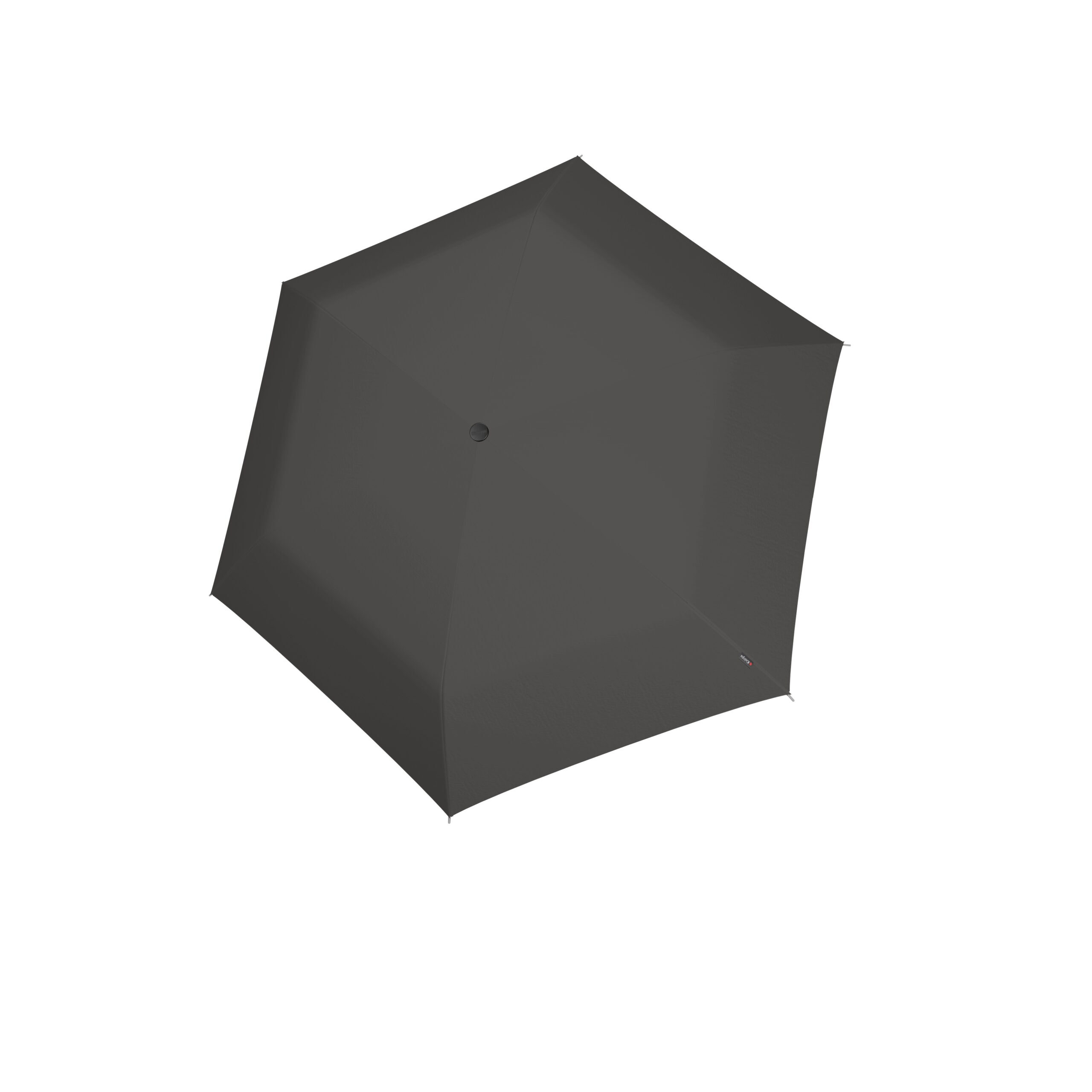 Knirps U.200 Ultra Light Duomatic paraplu dark grey open