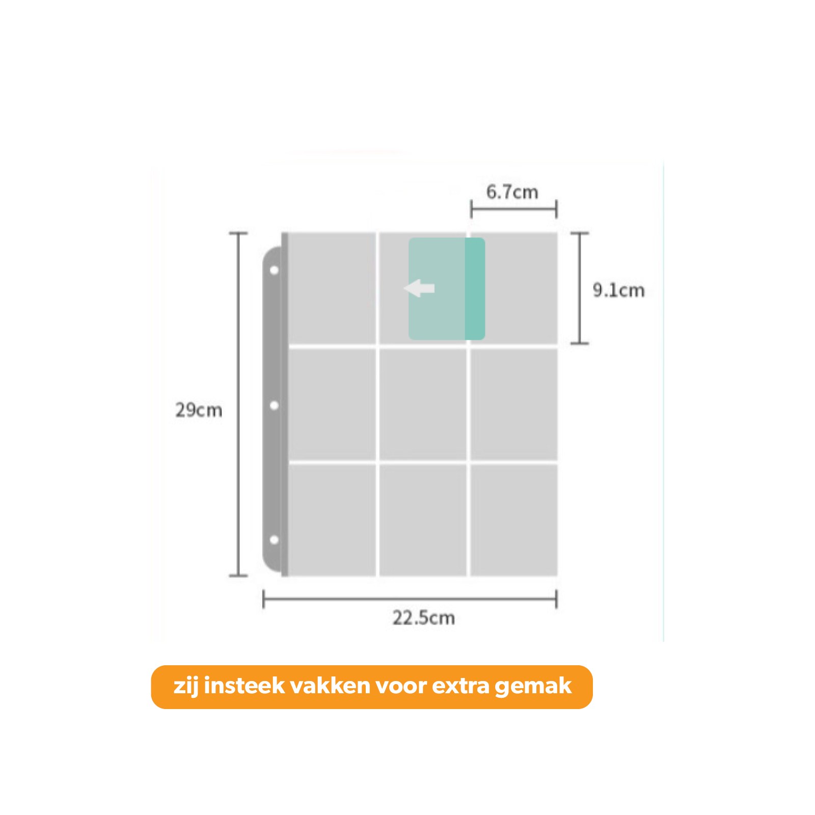 MasterBinder Verzamelmap Eclipse – 9 Pocket Premium TCG Cardbinder voor 900 Kaarten - Afbeelding 10
