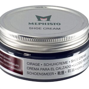 Mephisto Schoensmeer 100 ml | Kleurcrème voor glad leer donkerbruin