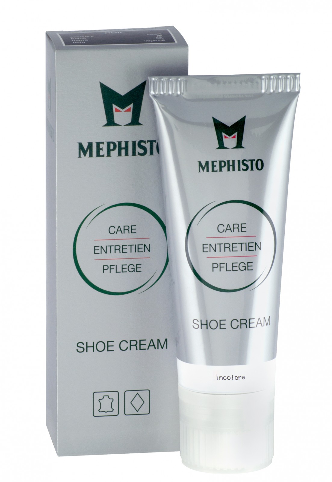 Mephisto Schoensmeer Tube 75 ml | Kleurcrème voor glad leer donkerbruin