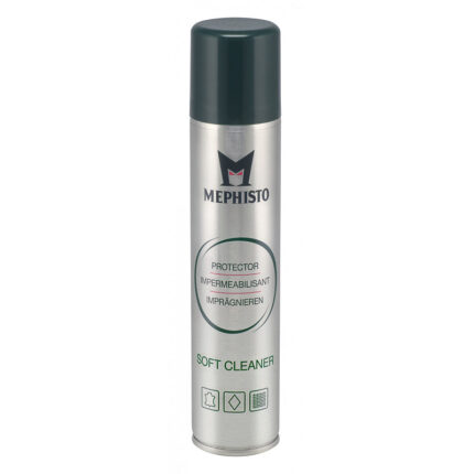 Mephisto Soft Cleaner reinigt leer, suède, nubuck en textiel op milde wijze. Voor schoenen met één of meerdere materialen.