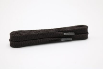 Mephisto platte schoenveters 120 cm 8 mm | Voor boots bruin los