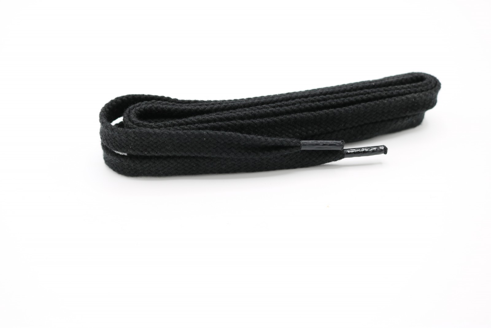 Mephisto platte schoenveters 120 cm 8 mm | Voor boots uiteinde