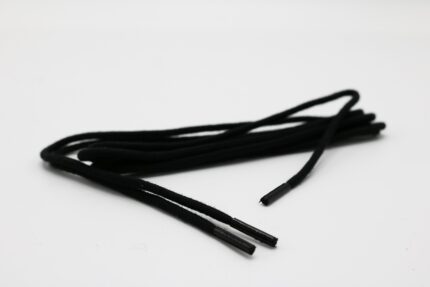 Mephisto ronde dunne schoenveters 90 cm 2 mm bruin uiteinde