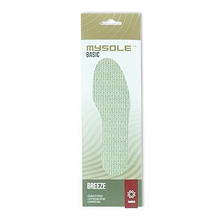 Mysole Basic Breeze | Dunne zool tegen schoengeur in verpakking