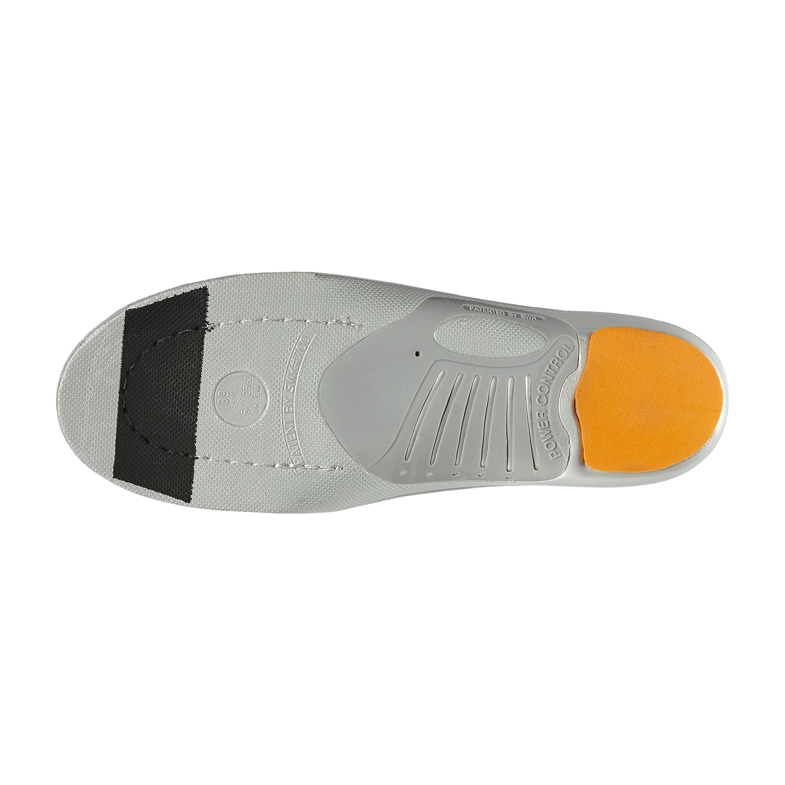 Mysole Work Anatomical inlegzool | Voor werkschoenen onderkant