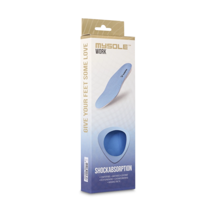Mysole Work ShockAbsorption inlegzool | Maximale demping in verpakking