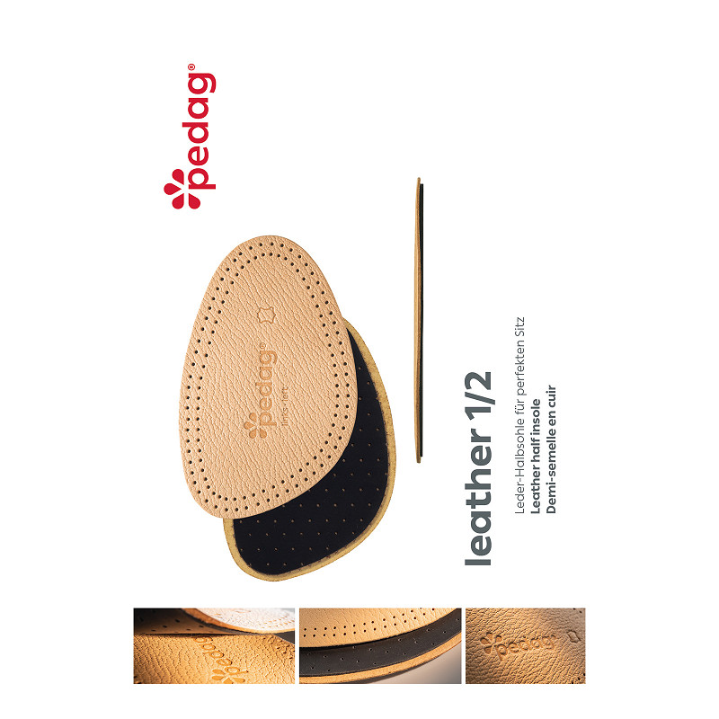 Pedag Leather 1/2 101 leren voorvoetzool - Afbeelding 3