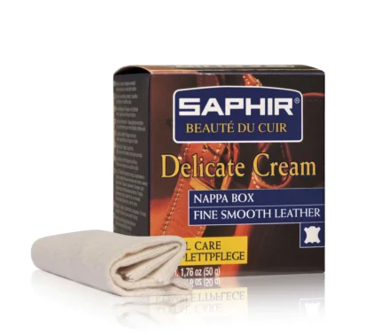 Saphir Crème Délicate 50 ml | Kwetsbaar glad leer