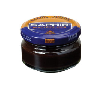 Saphir Crème Surfine schoenpoets 50 ml | Glad leer donkerbruin