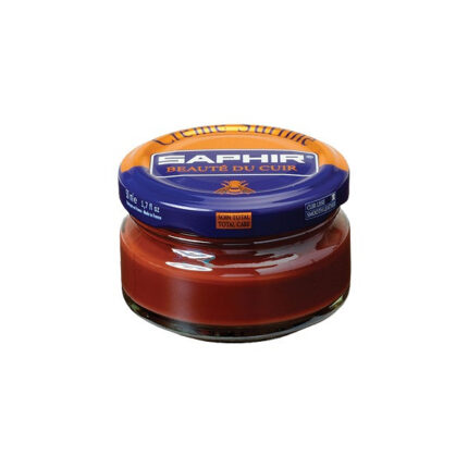 Saphir Crème Surfine schoenpoets 50 ml | Glad leer middenbruin