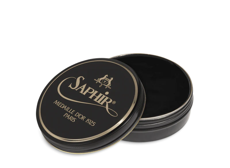 Saphir Pâte de Luxe 50 ml | Schoenwas voor glans zwart