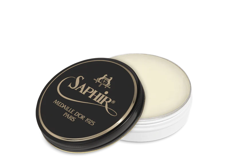 Saphir Pâte de Luxe 50 ml | Schoenwas voor glans kleurloos