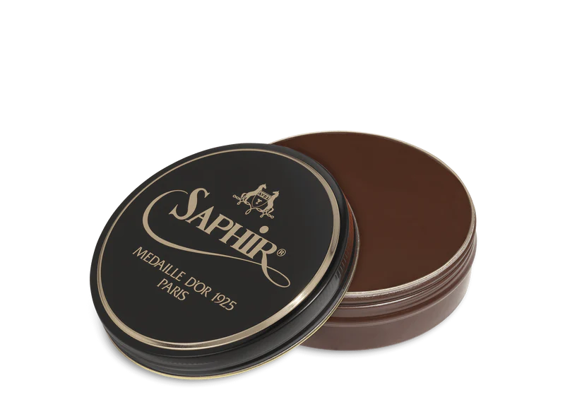 Saphir Pâte de Luxe 50 ml | Schoenwas voor glans havanna