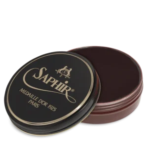 Saphir Pâte de Luxe 50 ml | Schoenwas voor glans middenbruin