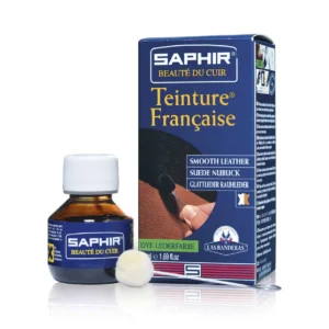 Saphir Teinture Française 50 ml | Indringverf voor leer donkerbruin voorkant