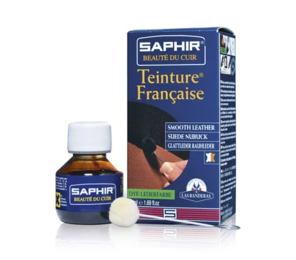 Saphir Teinture Française 50 ml | Indringverf voor leer grijs voorkant