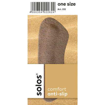 Solos Comfort Anti-Slip | Leren hielgrip voor schoenen