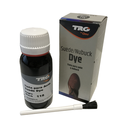 TRG Suede Dye 50 ml | Suède verf kleurherstel detail