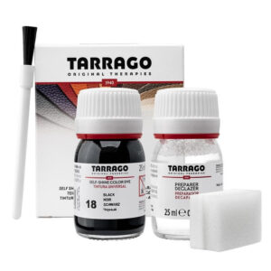 Tarrago leerverf 25 ml | Leer kleuren en bijwerken zwart