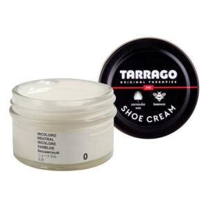 Tarrago schoencrème 50 ml | Schoenpoets glad leer kleurloos