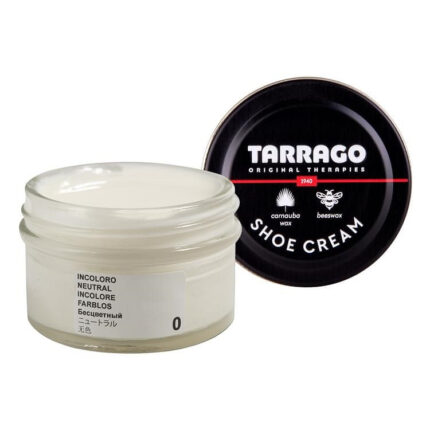 Tarrago schoencrème 50 ml | Schoenpoets glad leer kleurloos