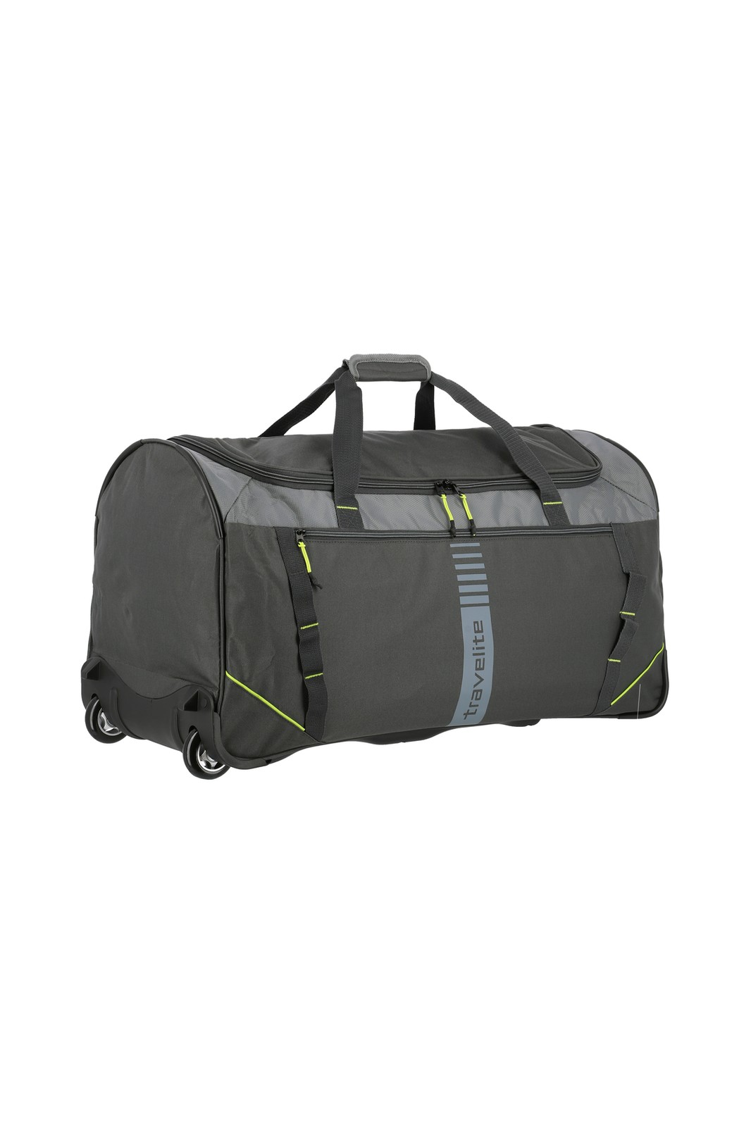 Travelite Basics Wheeled Duffle Active 86 liter | Reistas 96281 04 anthracite achterkant