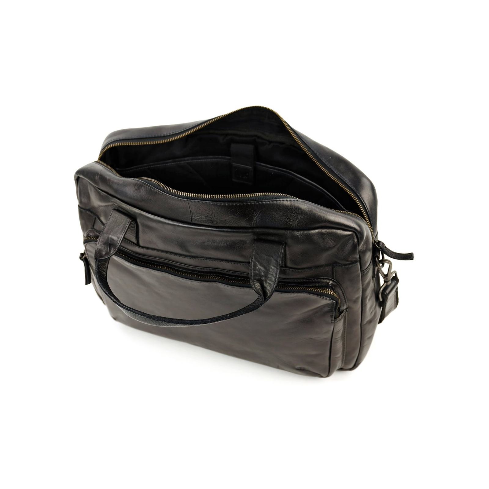 Bear Dani laptoptas (Cow-Lavato werktas 17.3 inch) - Zwart - Afbeelding 3