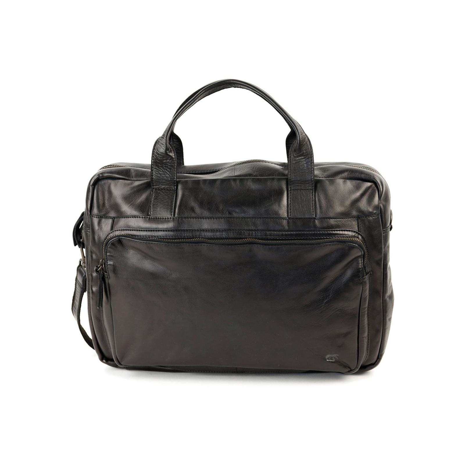 Bear Dani laptoptas (Cow-Lavato werktas 17.3 inch) - Zwart