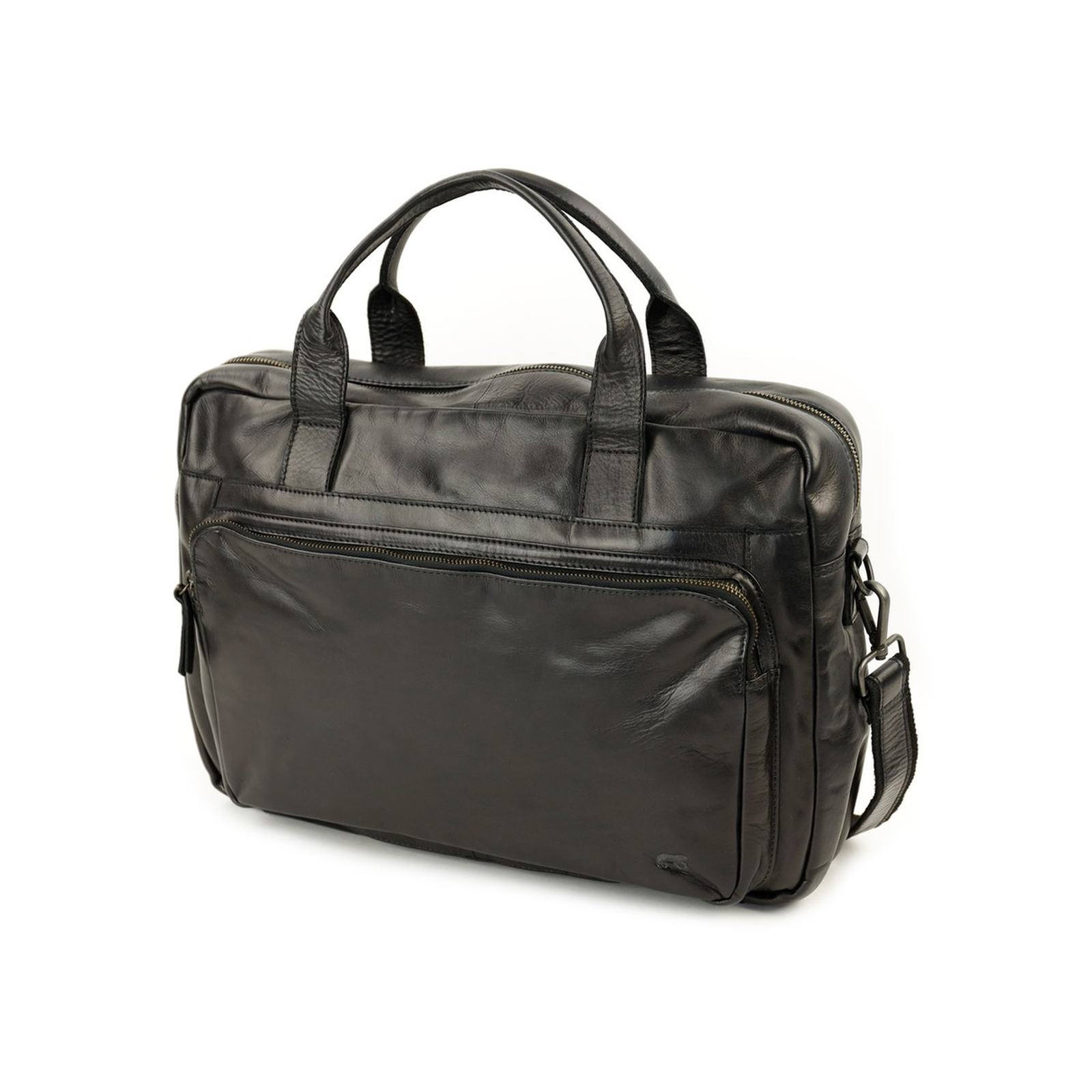 Bear Dani laptoptas (Cow-Lavato werktas 17.3 inch) - Zwart - Afbeelding 2