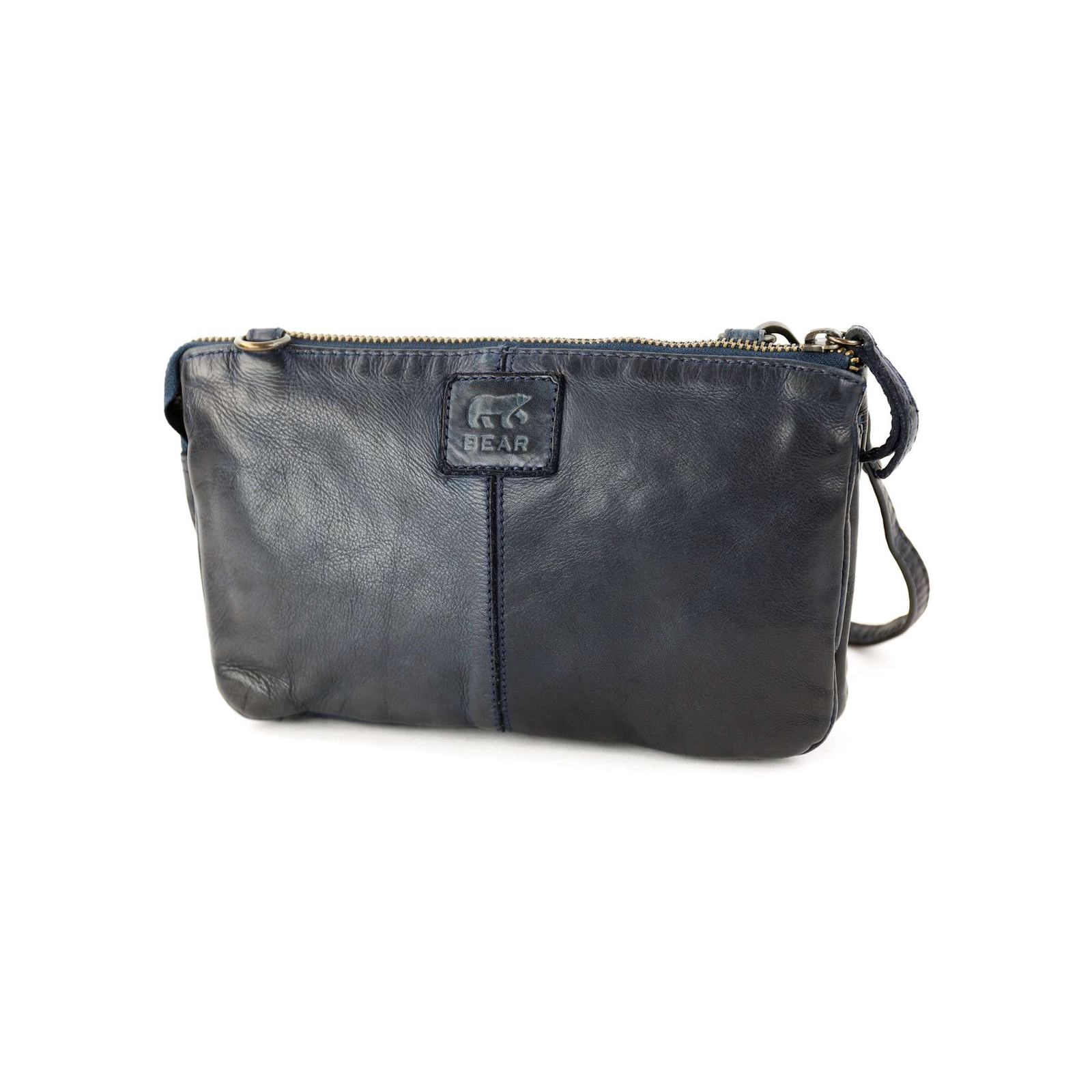 Bear Design Uma Cow Lavato Clutch | CL30996 blauw achter schuin