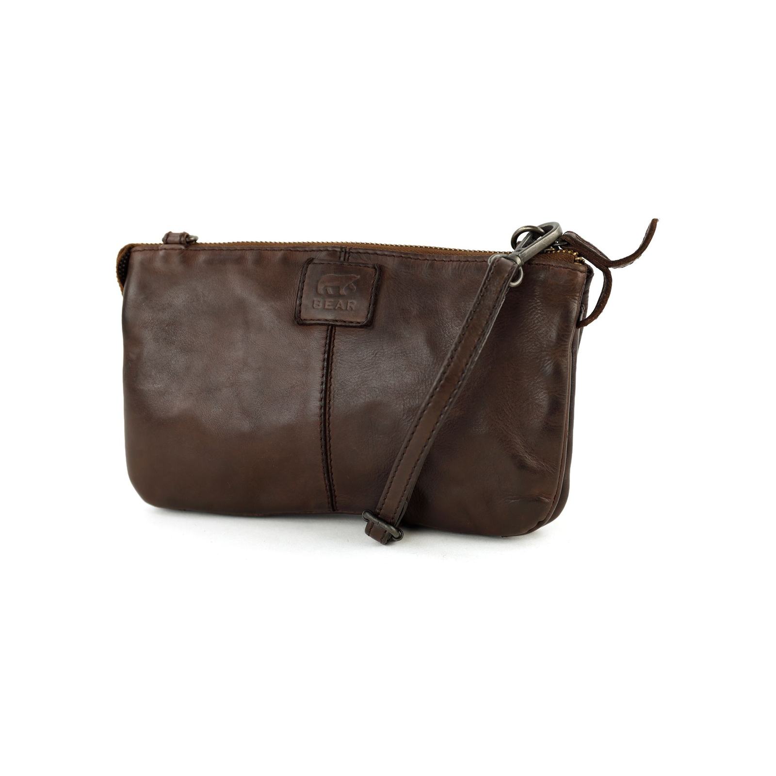 Bear Design Uma Cow Lavato Clutch | CL30996 bruin achterkant