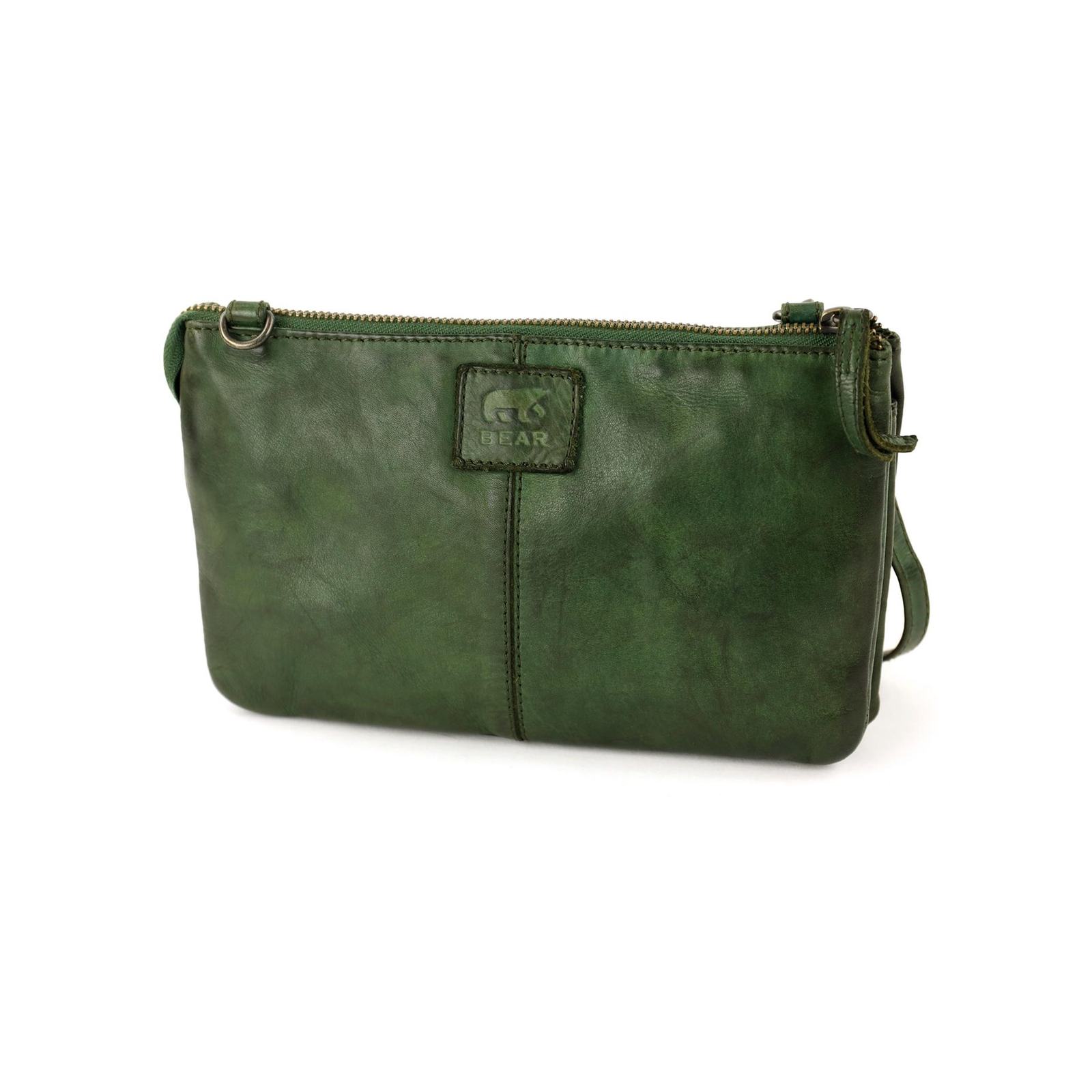 Bear Design Uma Cow Lavato Clutch | CL30996 groen achterkant