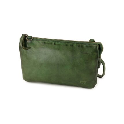 Bear Design Uma Cow Lavato Clutch | CL30996 groen schuin